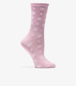Cole Haan Socks*4 Pack Snowflake Giftbox Mauve