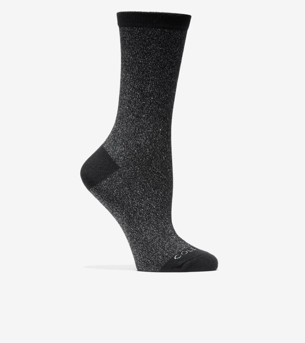 Cole Haan Socks*4 Pack Stripe + Shimmer Gift Box MediumGreyHeather
