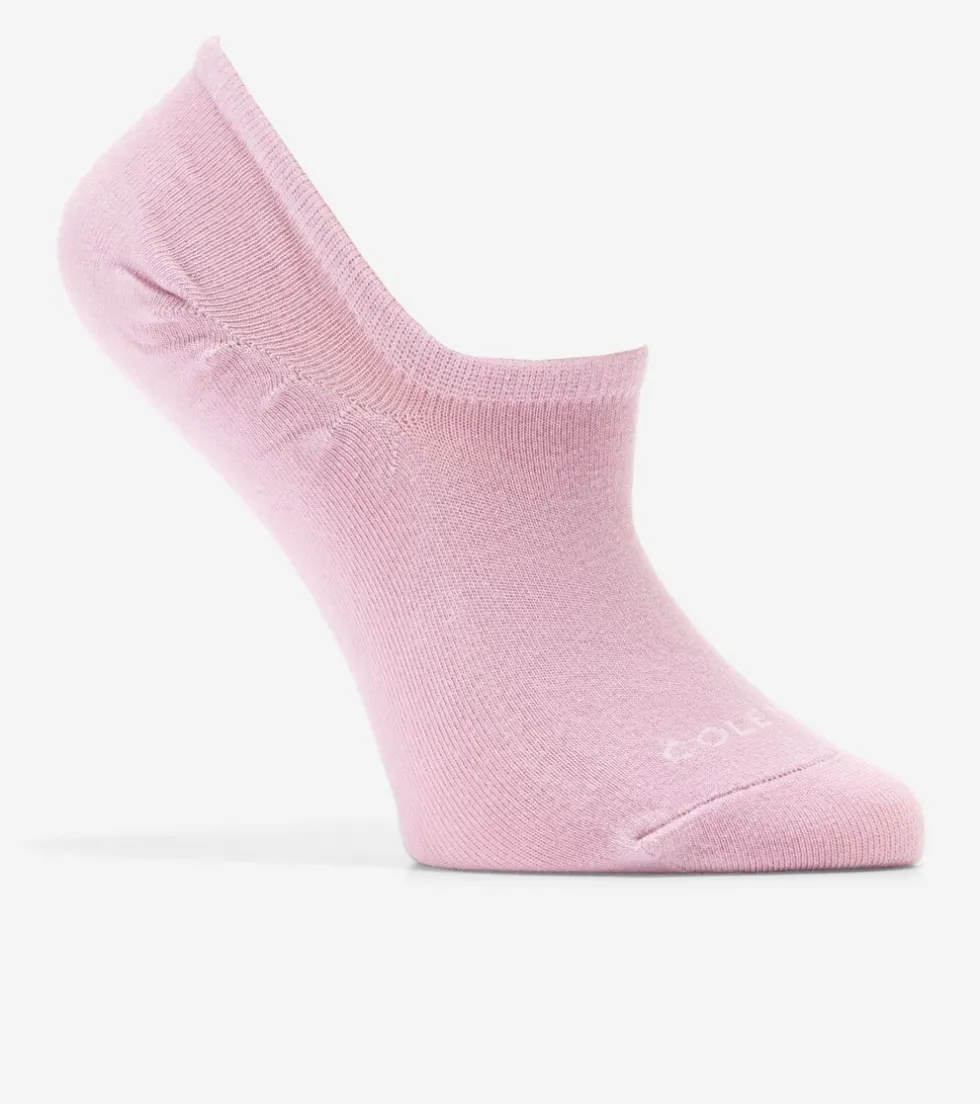 Cole Haan Socks*3 Pack Stripe Sneaker Liner Socks OatmealHeatherAssorted