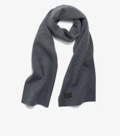 Cole Haan Hats, Gloves, & Scarves|Hats, Gloves, & Scarves*Birdseye Knit Scarf CaviarGray