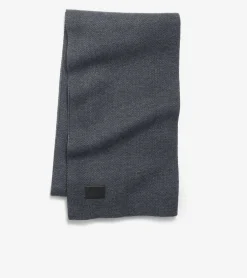 Cole Haan Hats, Gloves, & Scarves|Hats, Gloves, & Scarves*Birdseye Knit Scarf CaviarGray