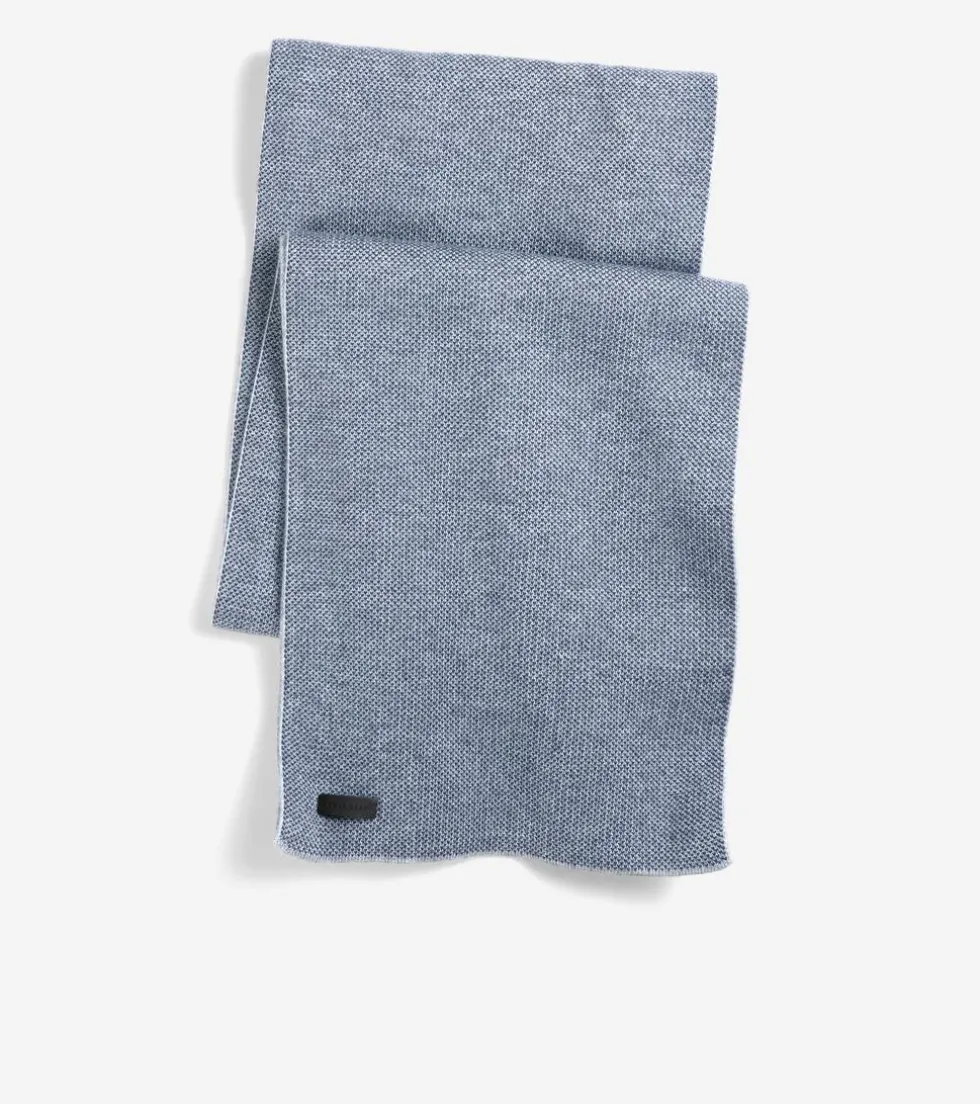Cole Haan Hats, Gloves, & Scarves|Hats, Gloves, & Scarves*Birdseye Scarf Navy