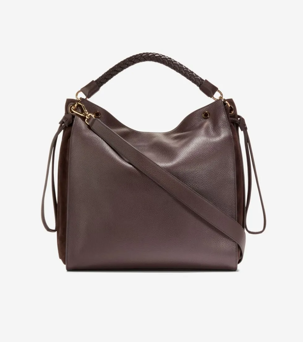 Cole Haan Shoulder Bags*Charissa Shopper Bag DarkChocolate