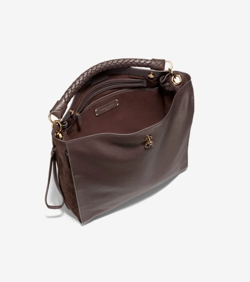 Cole Haan Shoulder Bags*Charissa Shopper Bag DarkChocolate