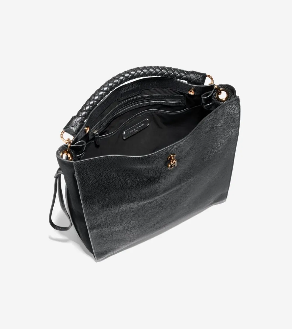 Cole Haan Shoulder Bags*Charissa Shopper Bag Black