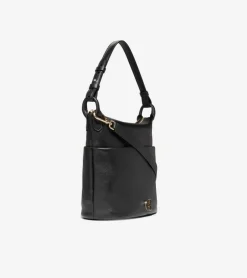 Cole Haan Shoulder Bags*Essential Soft Bucket Bag Black