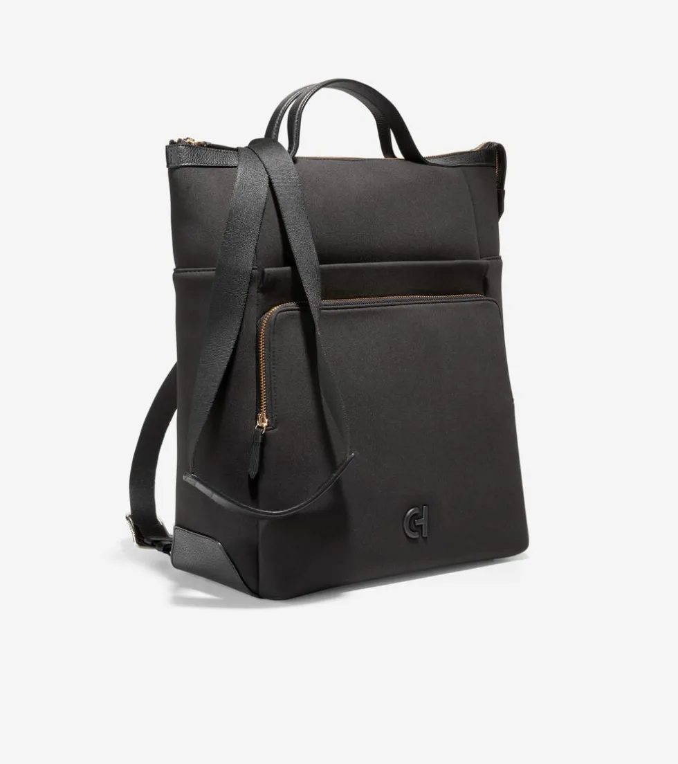 Cole Haan Backpacks*Grand Ambition Neoprene Backpack Black