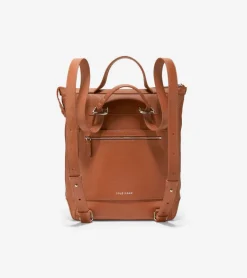 Cole Haan Backpacks*Grand Ambition Small Convertible Luxe Backpack NewBritishTan