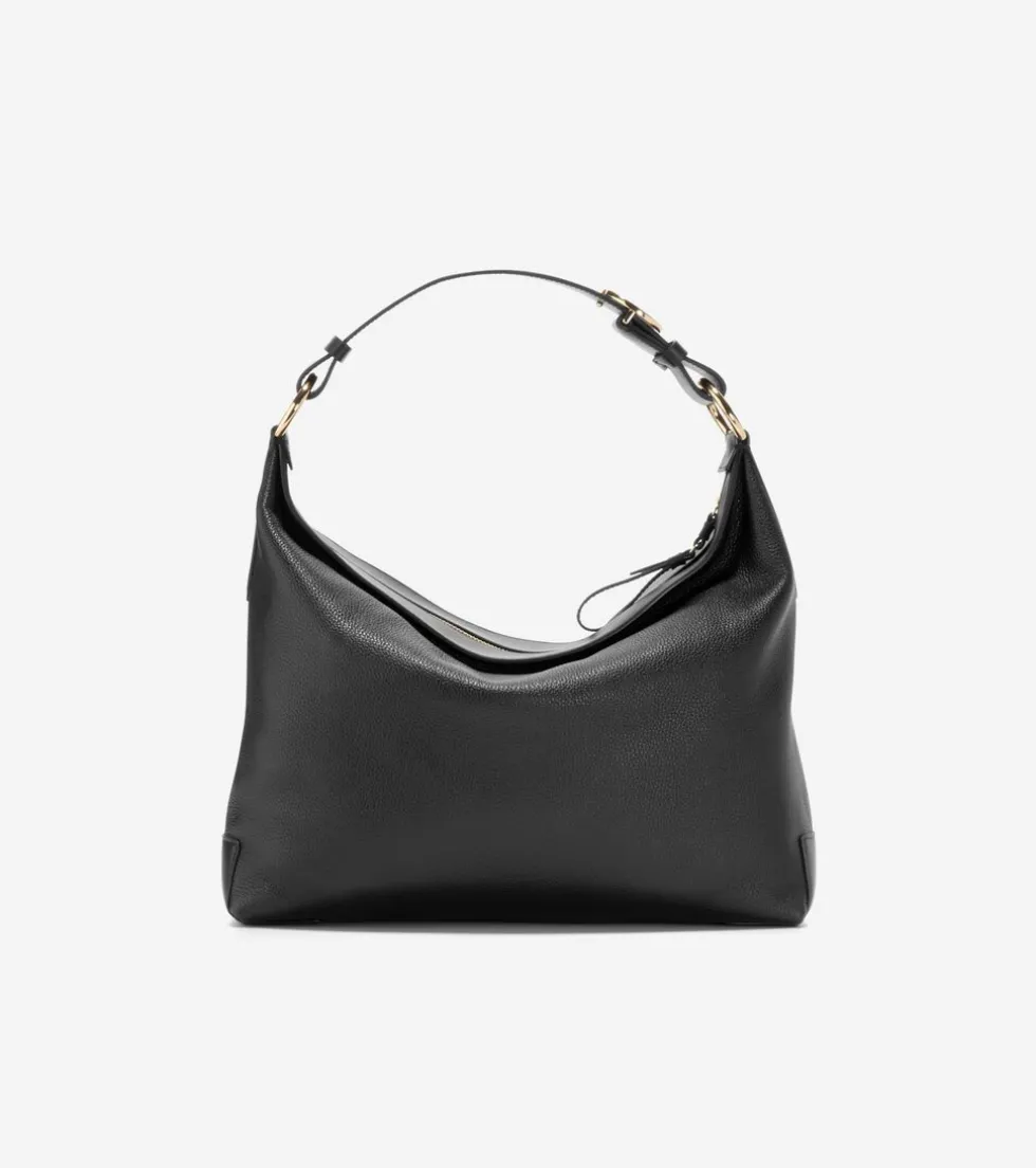 Cole Haan Shoulder Bags*Kamila Hobo Bag Black