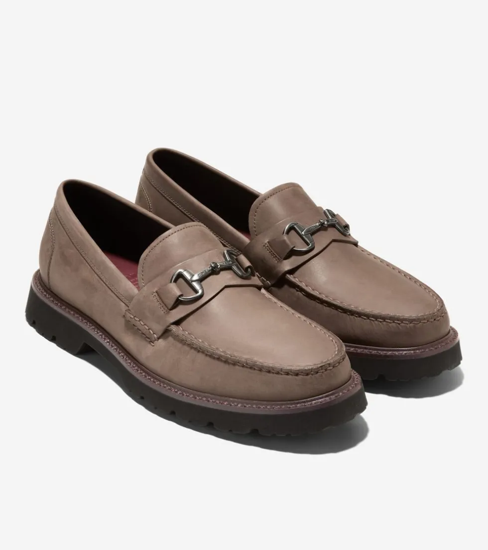 Cole Haan Dress Shoes|Loafers & Drivers*Men's American Classic Bit Loafers Lava-Black
