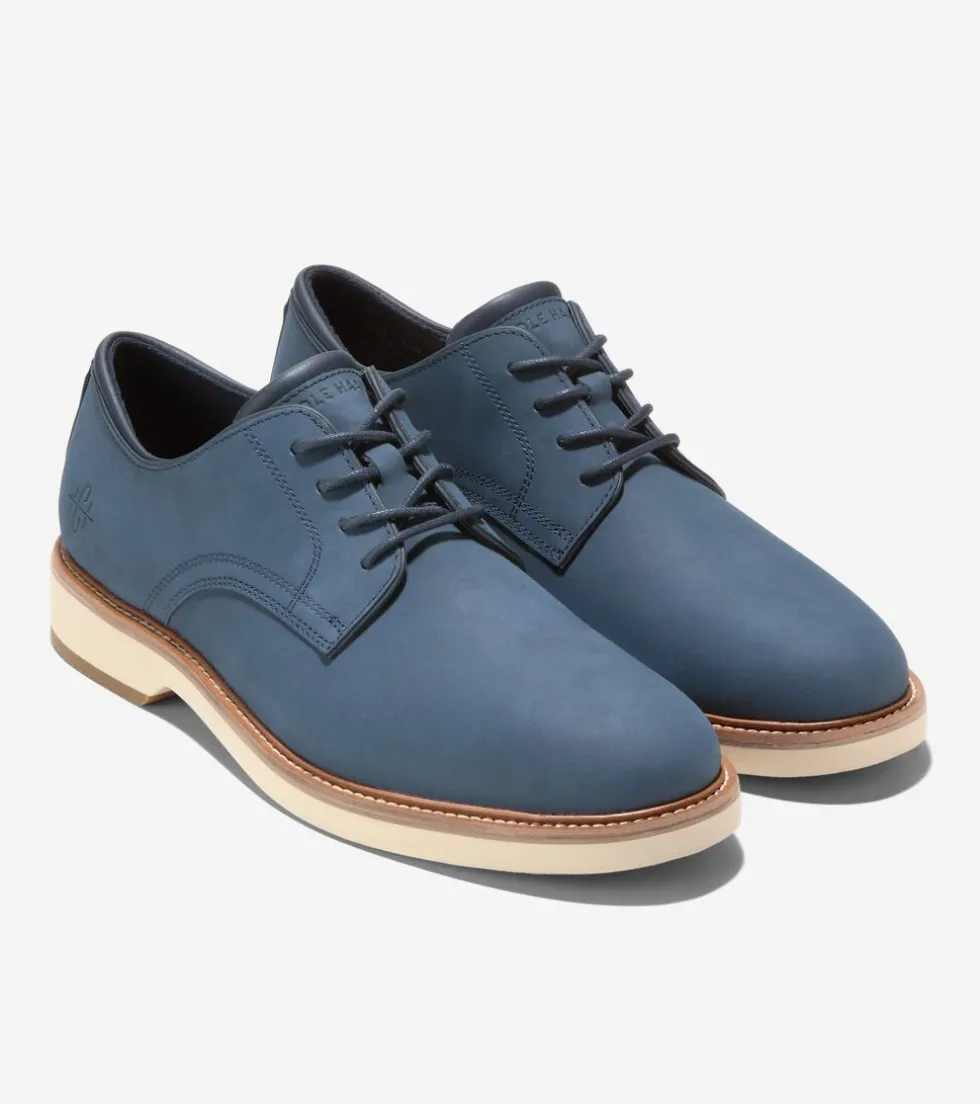 Cole Haan Dress Shoes|Oxfords*Men's American Classics Montrose Plain Toe Oxfords NavyBlazerBlue-Angora
