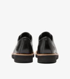 Cole Haan Dress Shoes|Oxfords*Men's American Classics Montrose Plain Toe Oxfords Black-DarkChocolate