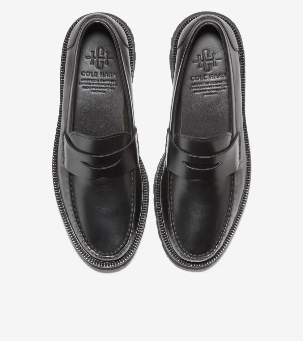 Cole Haan Extended Sizes & Widths|Dress Shoes*Men's American Classics Penny Loafer Black