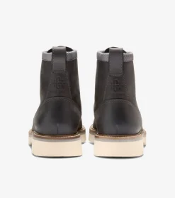 Cole Haan Boots*Men's American Classics Plain Toe Waterproof Boots Pavement-AlabasterGleam