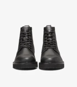 Cole Haan Extended Sizes & Widths|Boots*Men's American Classics Waterproof Plain Toe Boots Black