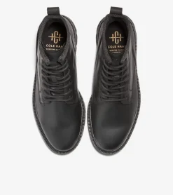 Cole Haan Extended Sizes & Widths|Boots*Men's American Classics Waterproof Plain Toe Boots Black