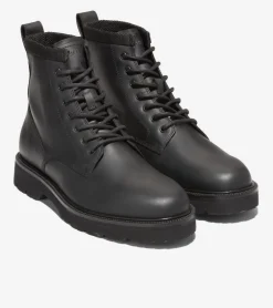 Cole Haan Extended Sizes & Widths|Boots*Men's American Classics Waterproof Plain Toe Boots Black