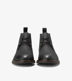 Cole Haan Dress Shoes|Boots*Men's Berkshire Lug Water-Resistant Chukka Boots WaxyBlack-Truffle
