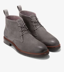 Cole Haan Dress Shoes|Boots*Men's Berkshire Lug Water-Resistant Chukka Boots Pavement-Demitasse