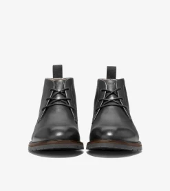 Cole Haan Dress Shoes|Boots*Men's Berkshire Lug Water-Resistant Chukka Boots Black-Truffle