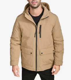Cole Haan Puffer Jackets|Outerwear*Men's Down Puffer Jacket Camel