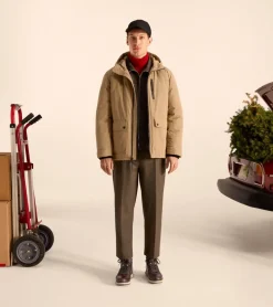 Cole Haan Puffer Jackets|Outerwear*Men's Down Puffer Jacket Camel
