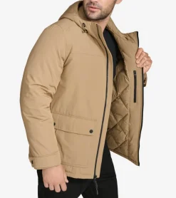 Cole Haan Puffer Jackets|Outerwear*Men's Down Puffer Jacket Camel