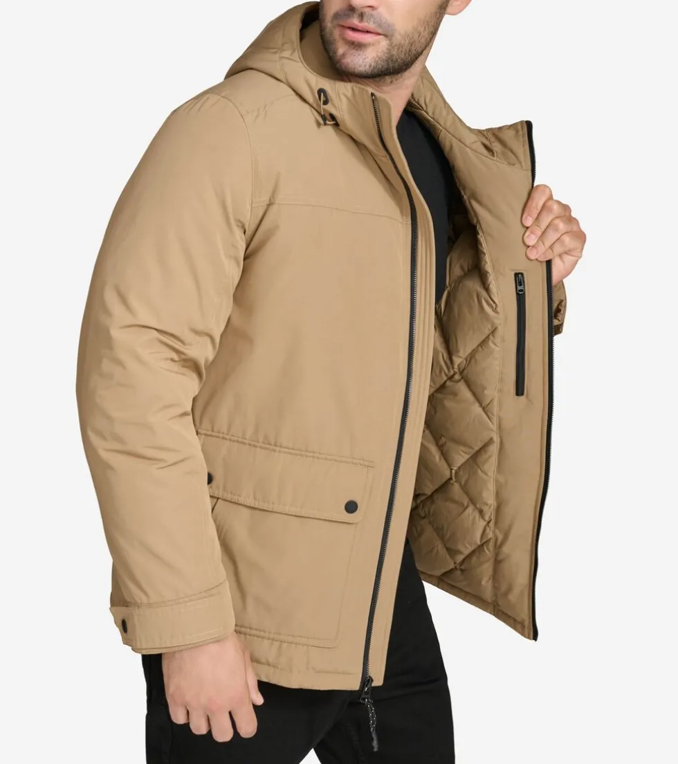 Cole Haan Puffer Jackets|Outerwear*Men's Down Puffer Jacket Camel