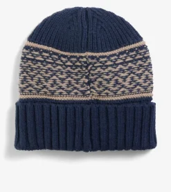 Cole Haan Hats, Gloves, & Scarves|Hats, Gloves, & Scarves*Men's Fair Isle Beanie NavyBlazer