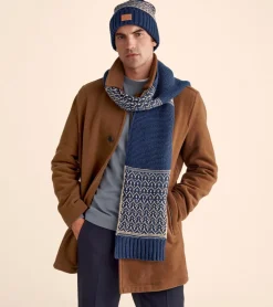 Cole Haan Hats, Gloves, & Scarves|Hats, Gloves, & Scarves*Men's Fair Isle Scarf NavyBlazer