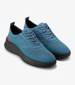 Cole Haan Sneakers*Men's Generation ZER&Oslash;GRAND II Water-Resistant Ultra Sneakers IndianTeal-Tomato-Black