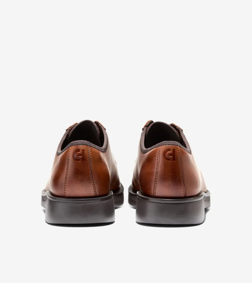 Cole Haan Dress Shoes|Oxfords*Men's Grand Ambition Postman Oxfords BritishTan-DarkChocolate