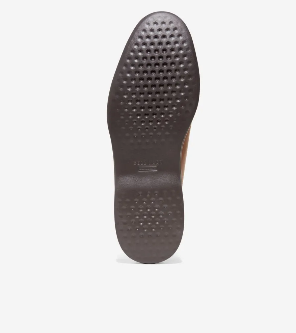 Cole Haan Dress Shoes|Oxfords*Men's Grand Ambition Postman Oxfords BritishTan-DarkChocolate