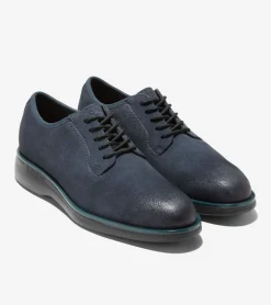 Cole Haan Dress Shoes|Oxfords*Men's Grand Ambition Postman Oxfords Blueberry-Black-OrionBlue