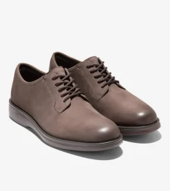 Cole Haan Dress Shoes|Oxfords*Men's Grand Ambition Postman Oxfords Lava-Madeira-DarkChocolate