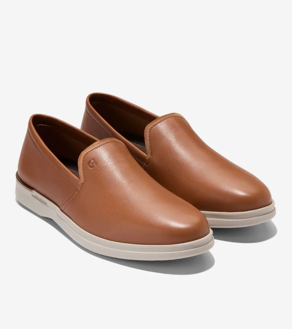 Cole Haan Loafers & Drivers*Men's Grand Ambition Slip-On Loafers BritishTan-OxfordTan