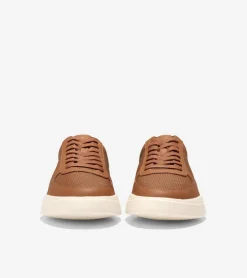 Cole Haan Extended Sizes & Widths|Sneakers*Men's Grand Crosscourt Modern Tennis Sneakers BritishTanPerforated-DarkBrown