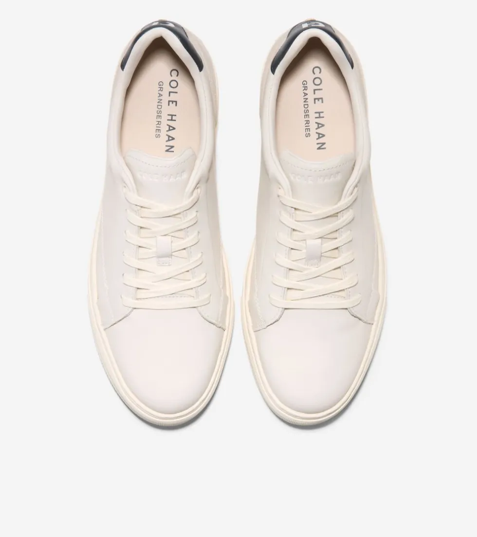 Cole Haan Sneakers*Men's Grand Kittery Court Sneakers Ivory-Blueberry-OxfordTan