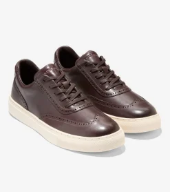 Cole Haan Sneakers*Men's Grand Kittery Wingtip Sneakers Madeira-SilverBirch