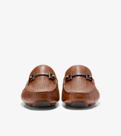 Cole Haan Loafers & Drivers*Men's Grand Laser Bit Driving Loafers BritishTan-Java