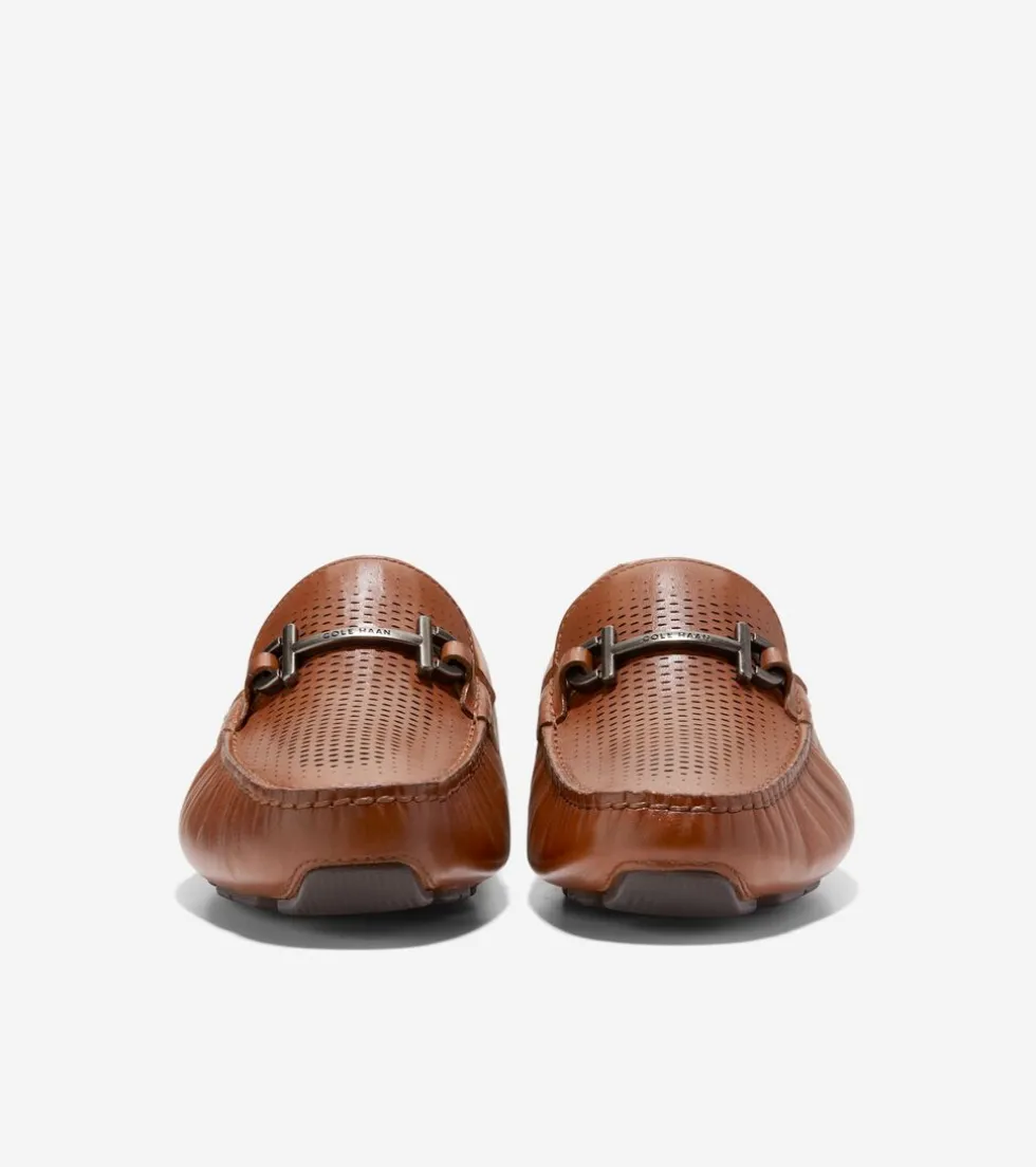 Cole Haan Loafers & Drivers*Men's Grand Laser Bit Driving Loafers BritishTan-Java