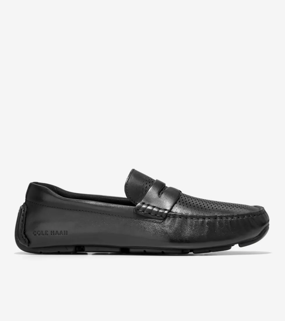 Cole Haan Extended Sizes & Widths|Dress Shoes*Men's Grand Laser Penny Driver Black