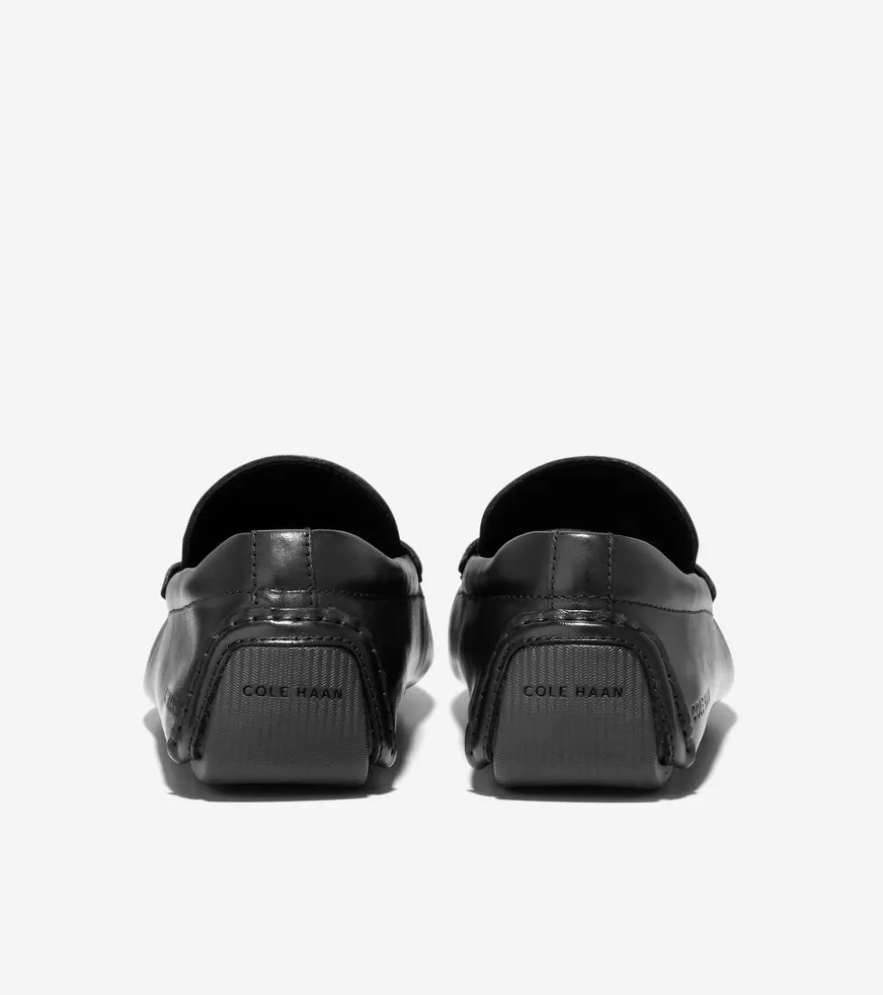 Cole Haan Extended Sizes & Widths|Dress Shoes*Men's Grand Laser Penny Driver Black