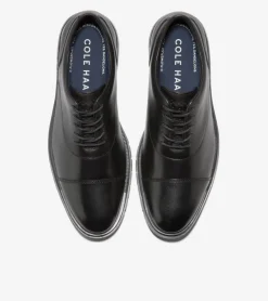 Cole Haan Dress Shoes|Oxfords*Men's GrandFlex Dress Cap Toe Oxfords Black