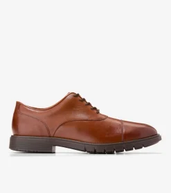 Cole Haan Dress Shoes|Oxfords*Men's GrandFlex Dress Cap Toe Oxfords Mahogany