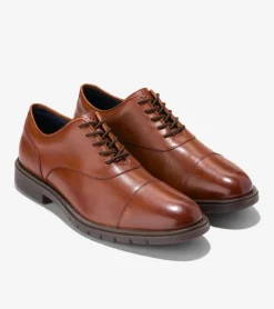 Cole Haan Dress Shoes|Oxfords*Men's GrandFlex Dress Cap Toe Oxfords Mahogany