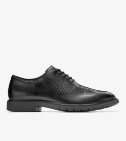 Cole Haan Dress Shoes|Oxfords*Men's GrandFlex Dress Laser Oxfords Black