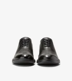 Cole Haan Dress Shoes|Oxfords*Men's GrandFlex Dress Laser Oxfords Black