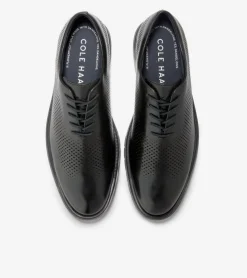 Cole Haan Dress Shoes|Oxfords*Men's GrandFlex Dress Laser Oxfords Black