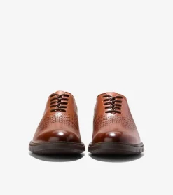 Cole Haan Dress Shoes|Oxfords*Men's GrandFlex Dress Laser Oxfords Mahogany